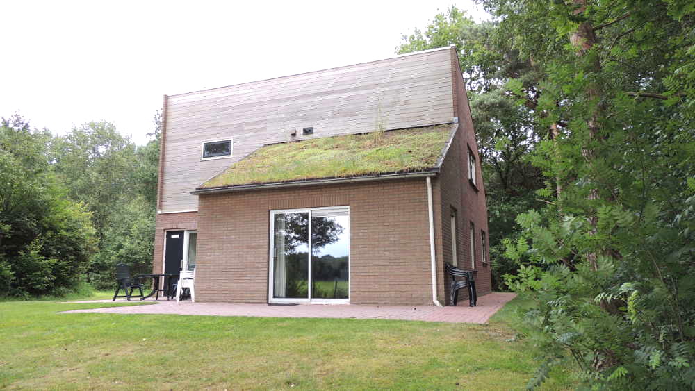 Gezien vanuit de tuin